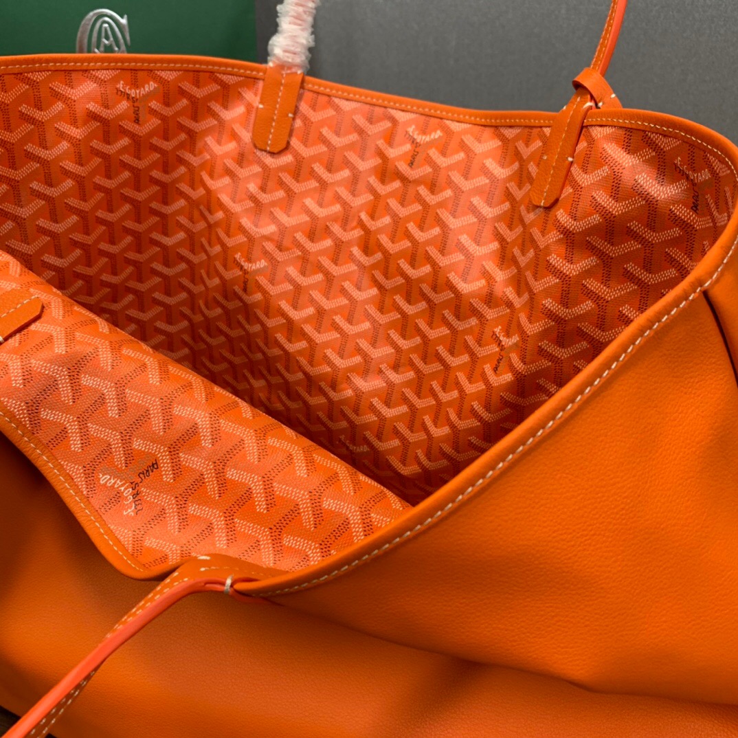 go*ard saint L**is gm tote bag canvas reversible