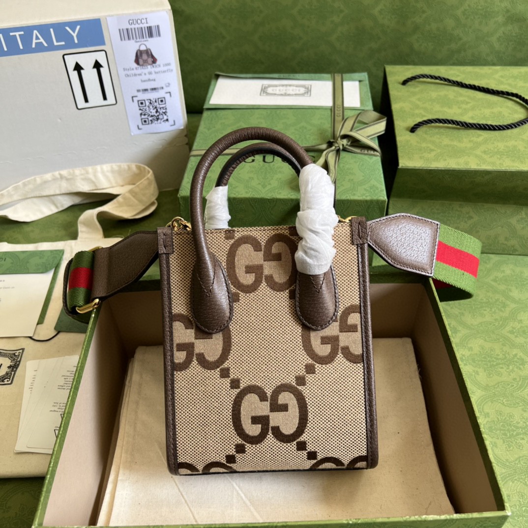 G*u*i mini tote bag with interlocking g