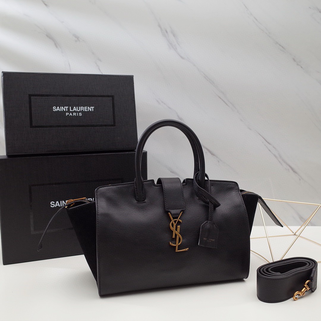 YSL Downtown Cabas Black