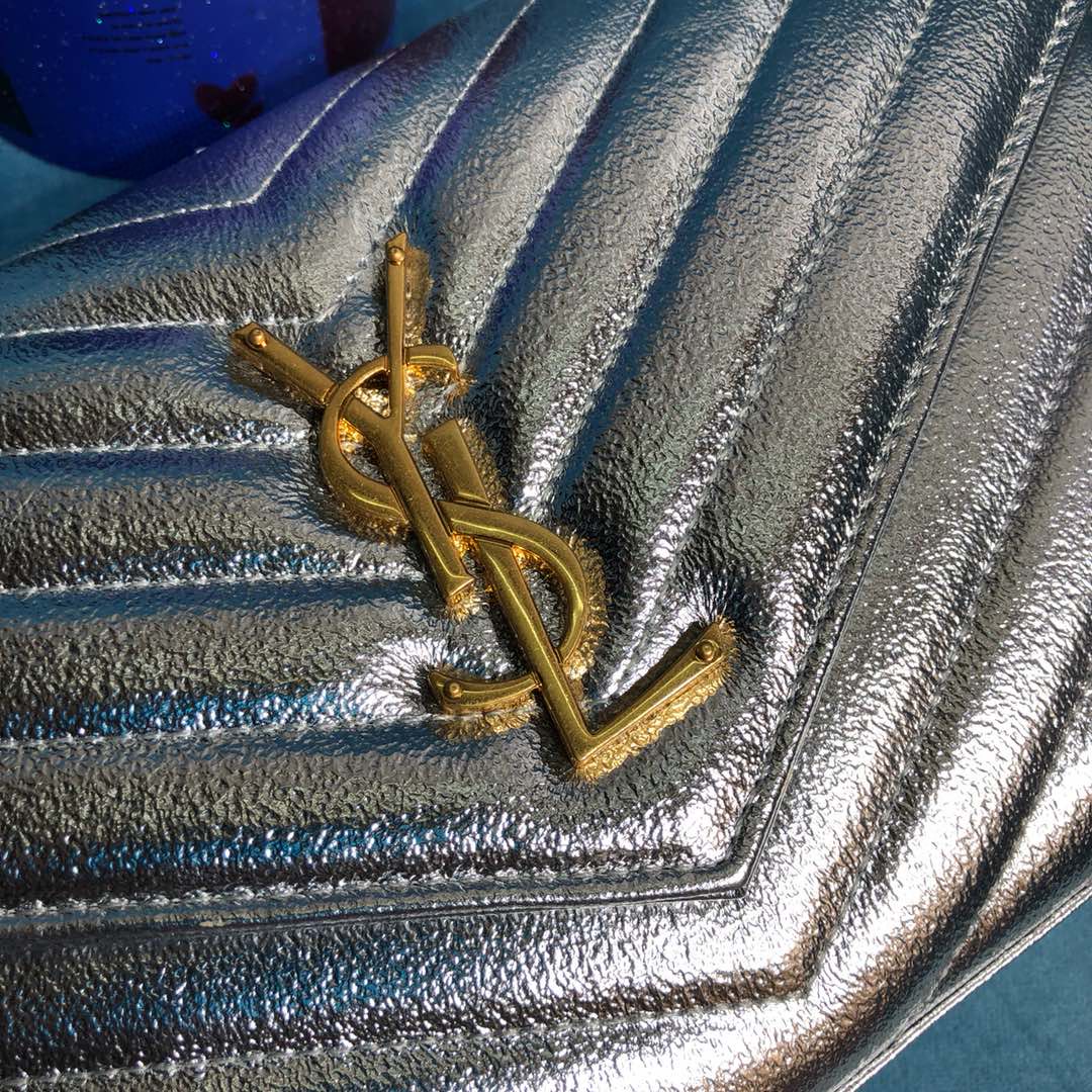 YSL CASSANDRE MATELASSE CHAIN WALLET