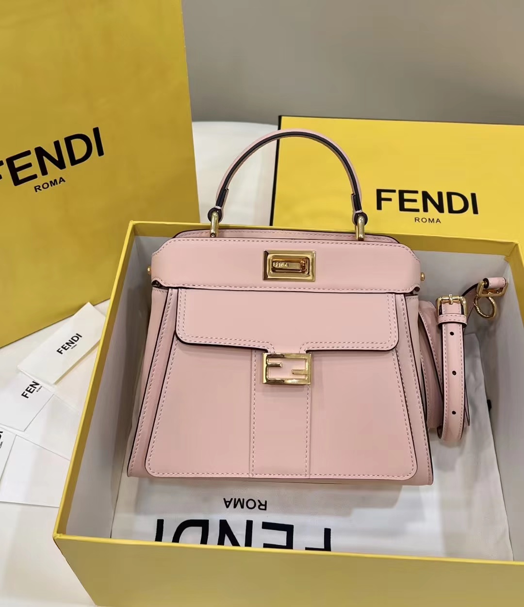 F**di peekaboo handbag