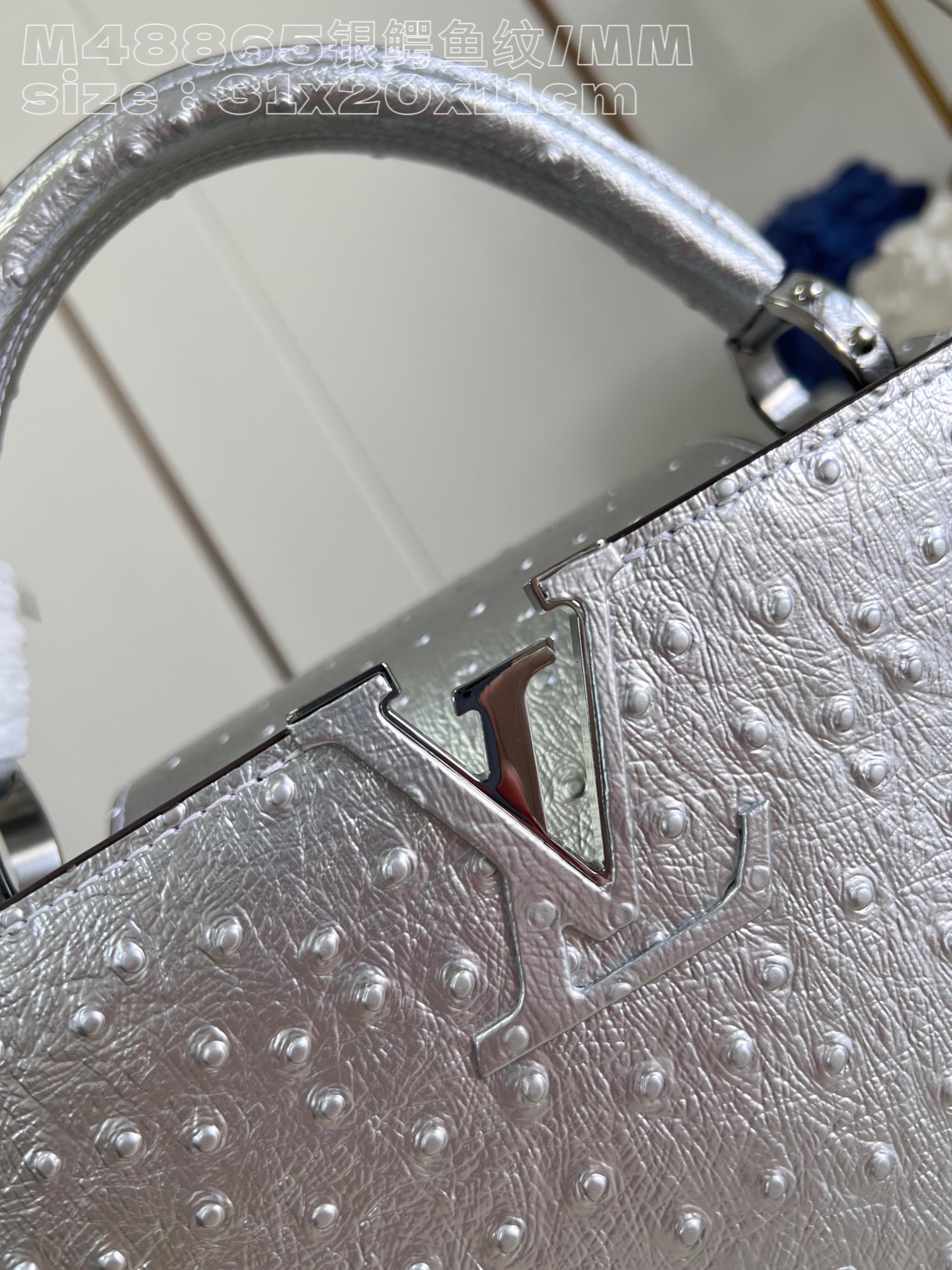 l**is V*t*n capucines mm medium handbag