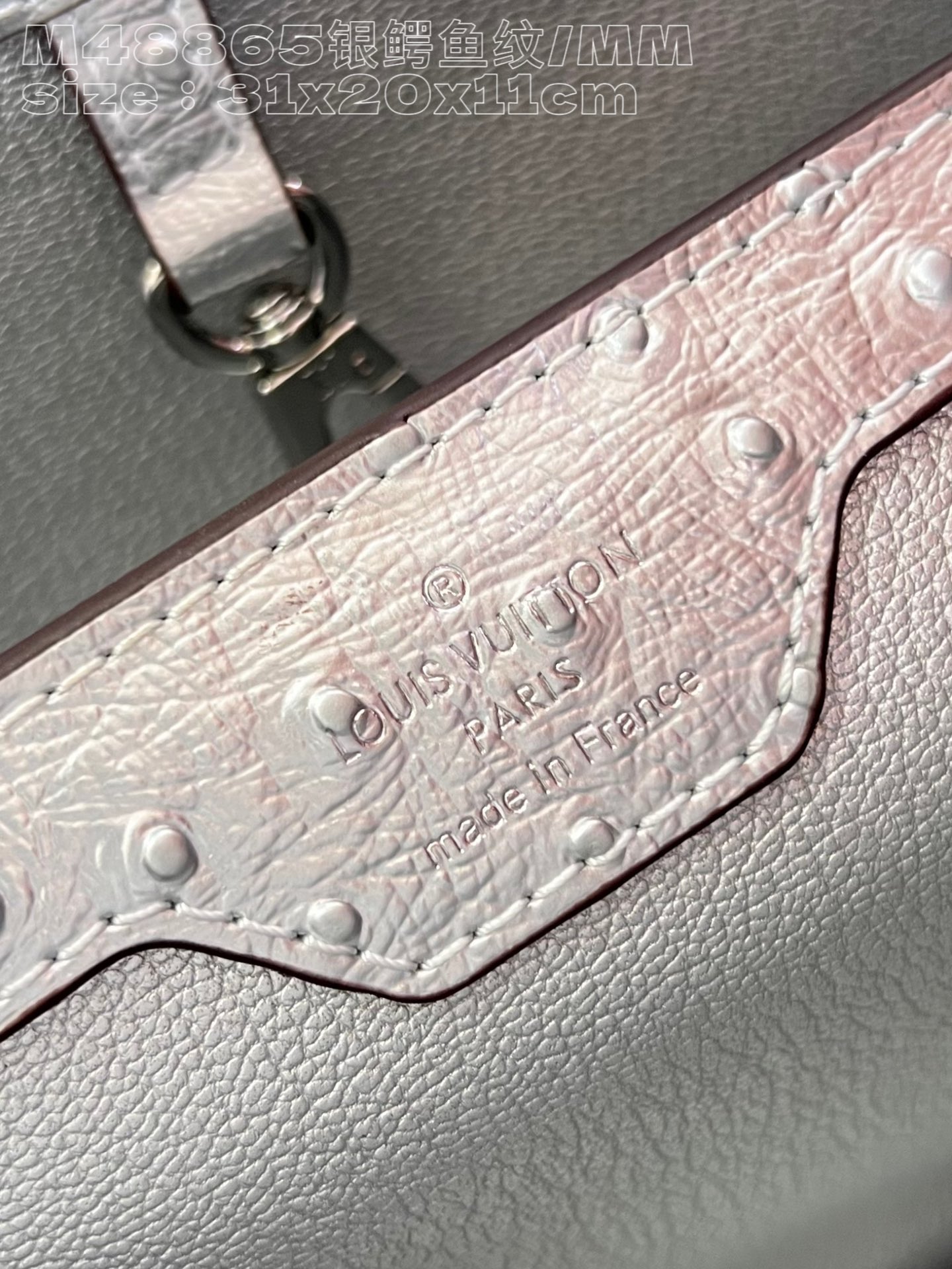 l**is V*t*n capucines mm medium handbag