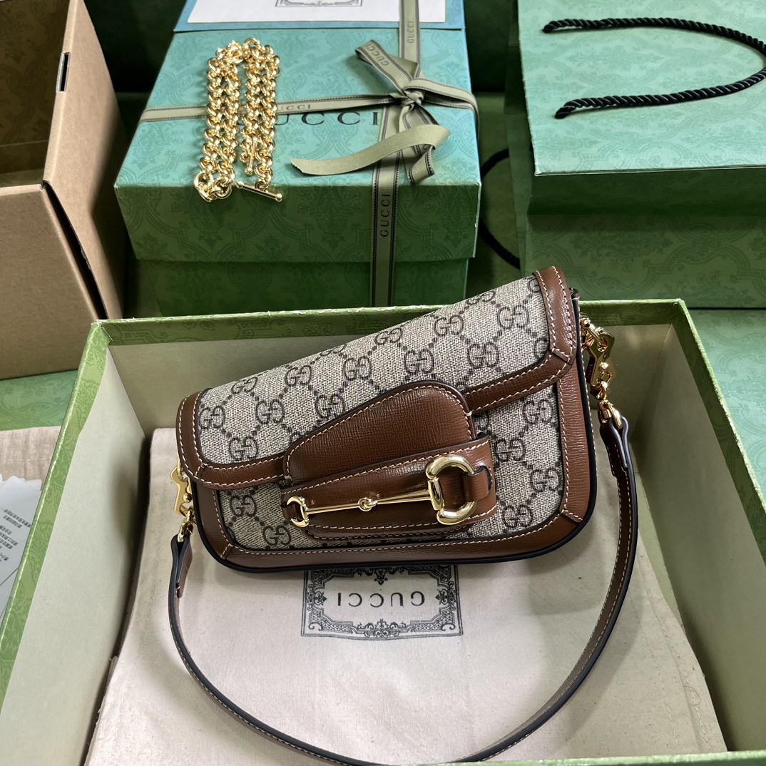 G*u*i horsebit 1955 mini shoulder bag